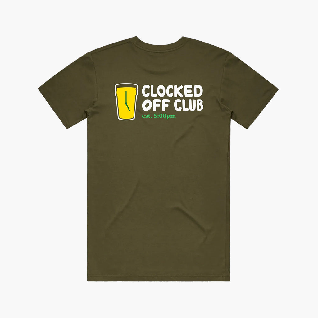 Clocked Off Club Logo Tee V2