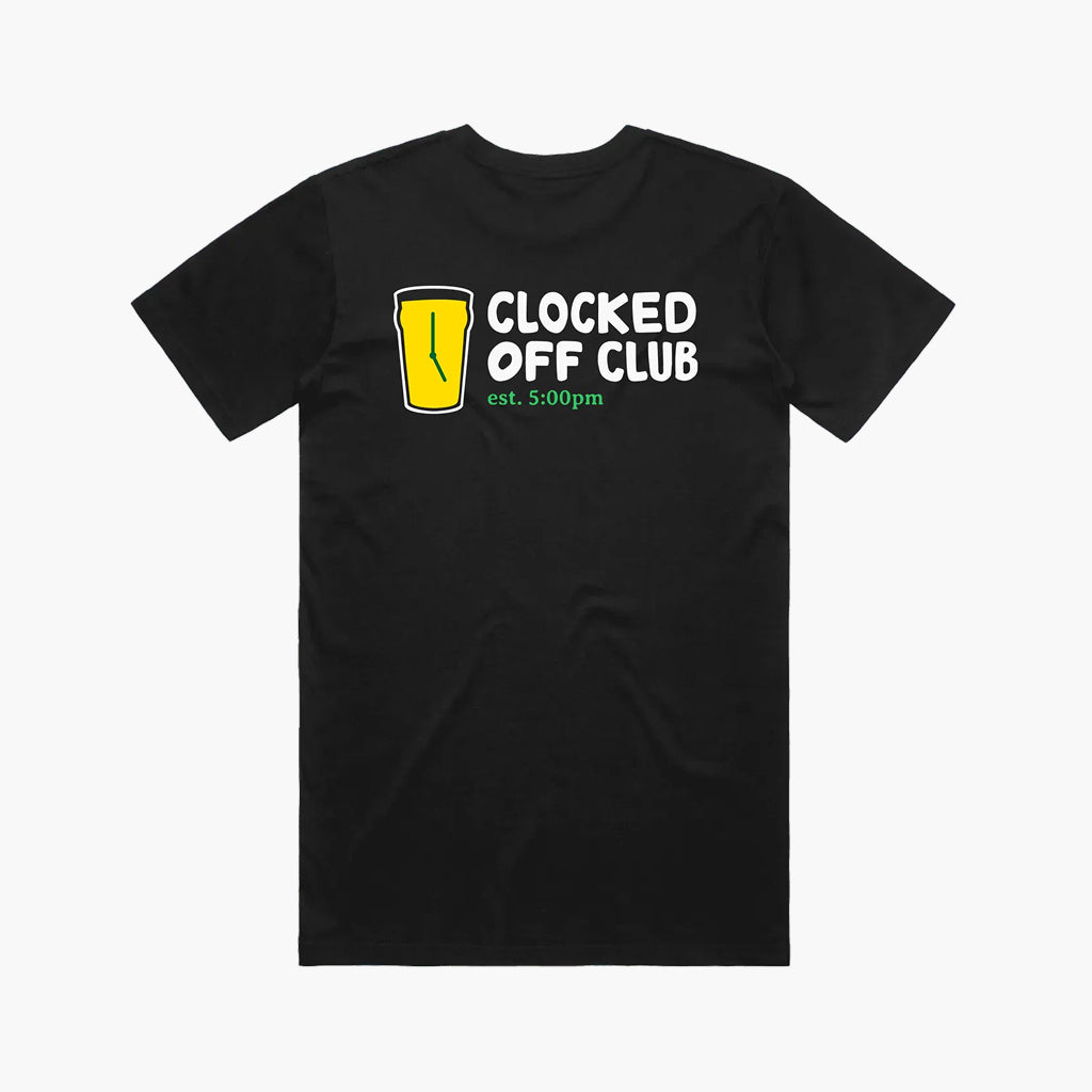 Clocked Off Club Logo Tee V2