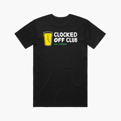 Clocked Off Club Logo Tee V2