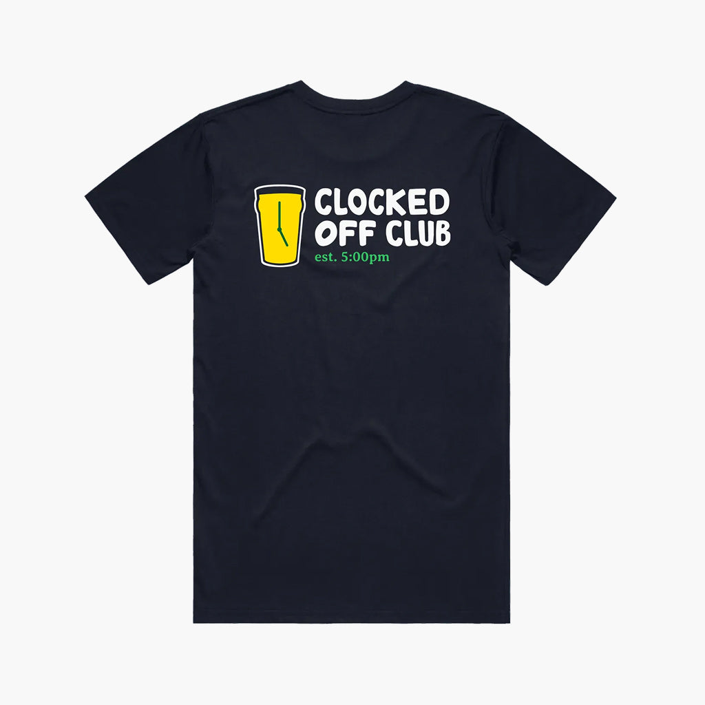 Clocked Off Club Logo Tee V2