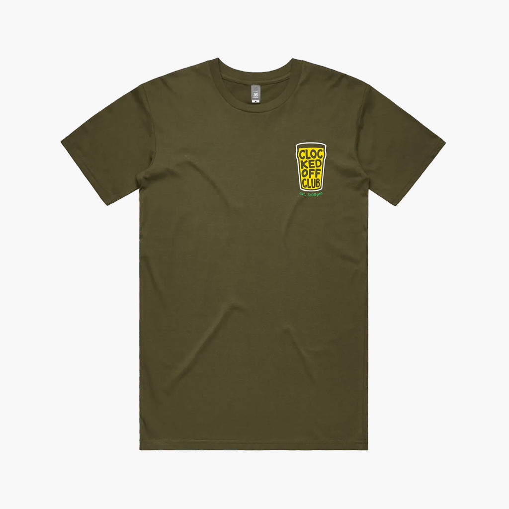 Clocked Off Club Logo Tee V2