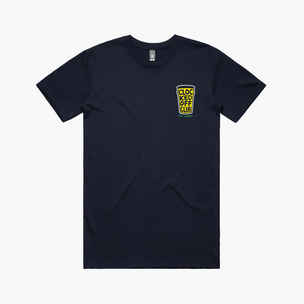 Clocked Off Club Logo Tee V2